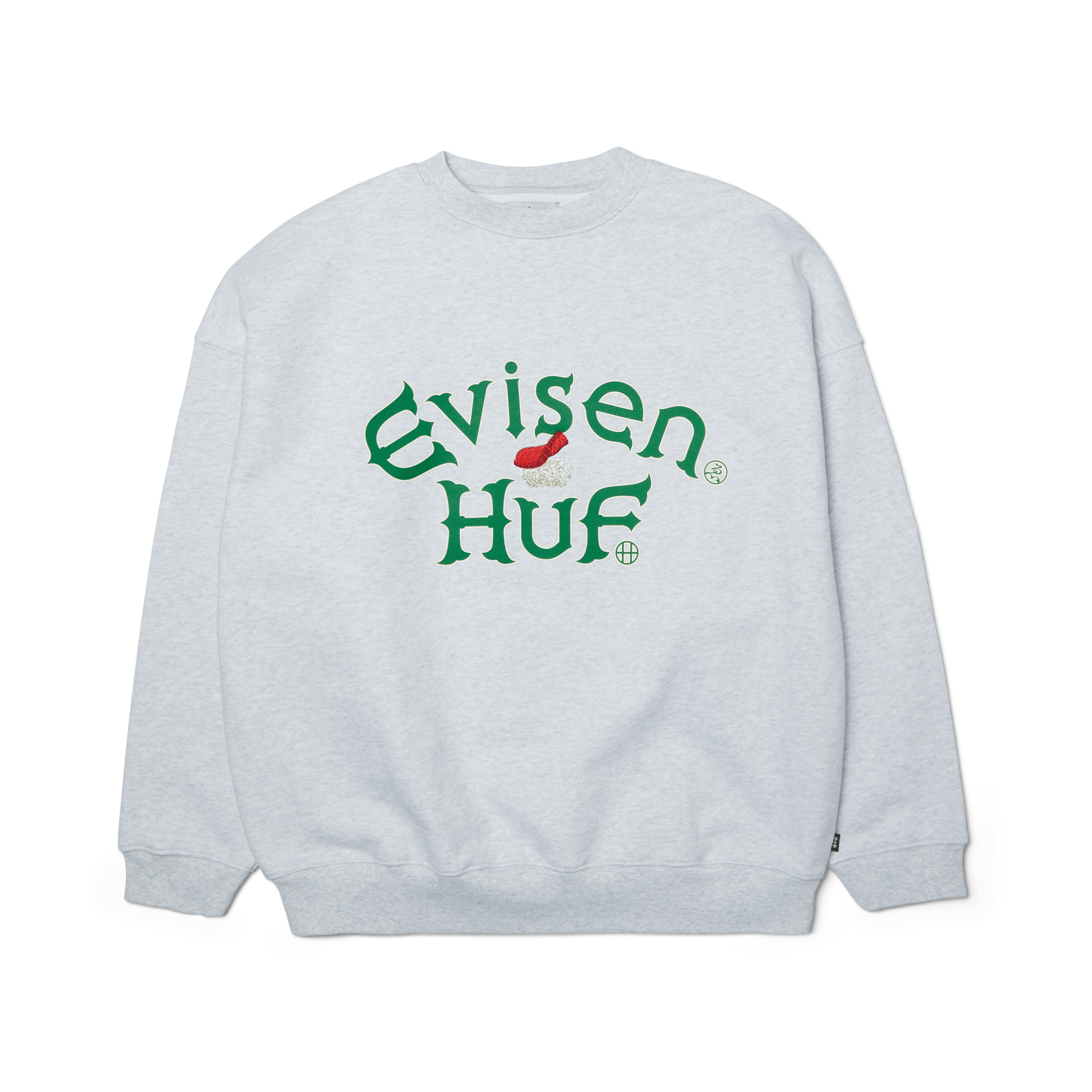 HUF x Evisen Sushi Crew Fleece Sweatshirt