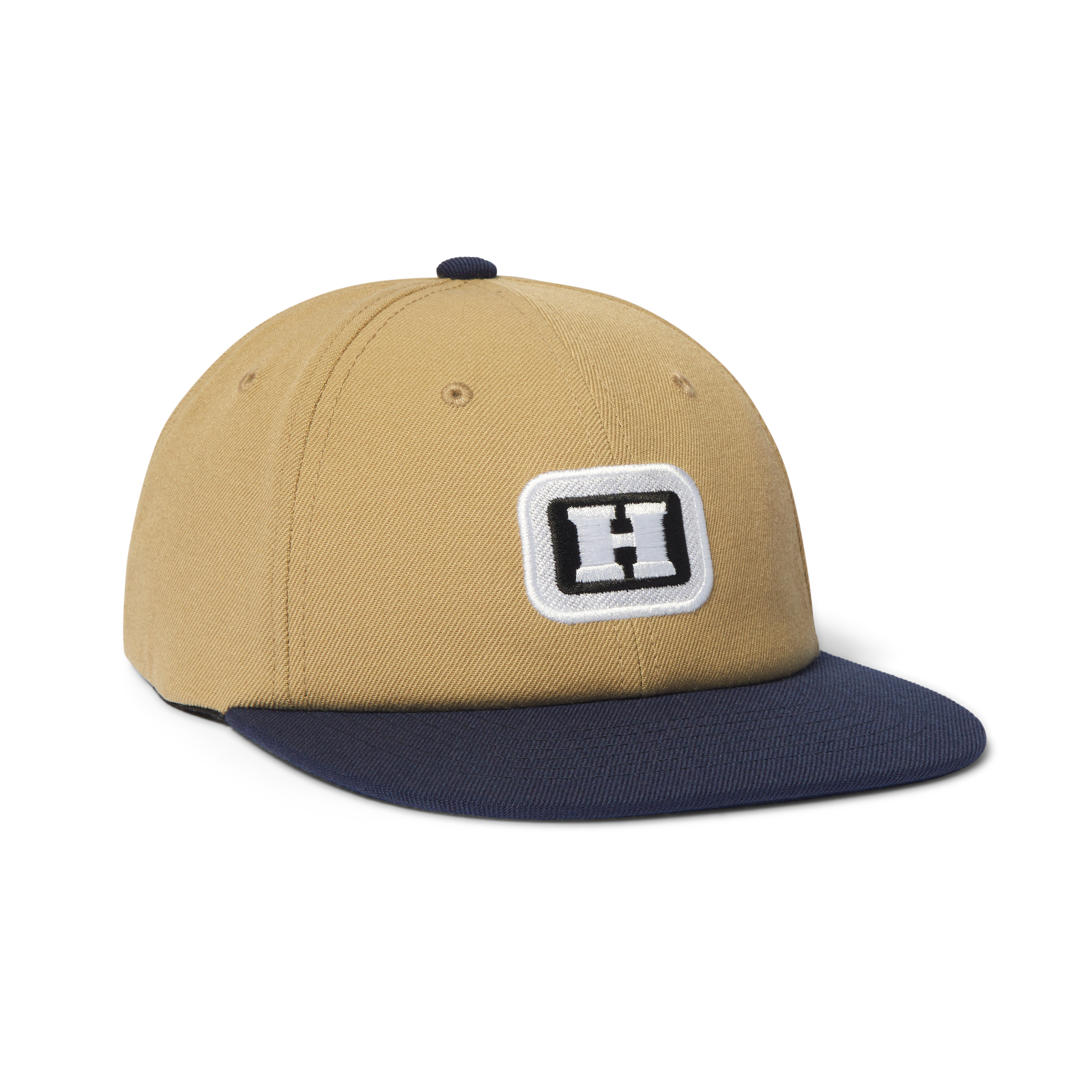 Serif H 6-Panel Snapback Hat - Image 4