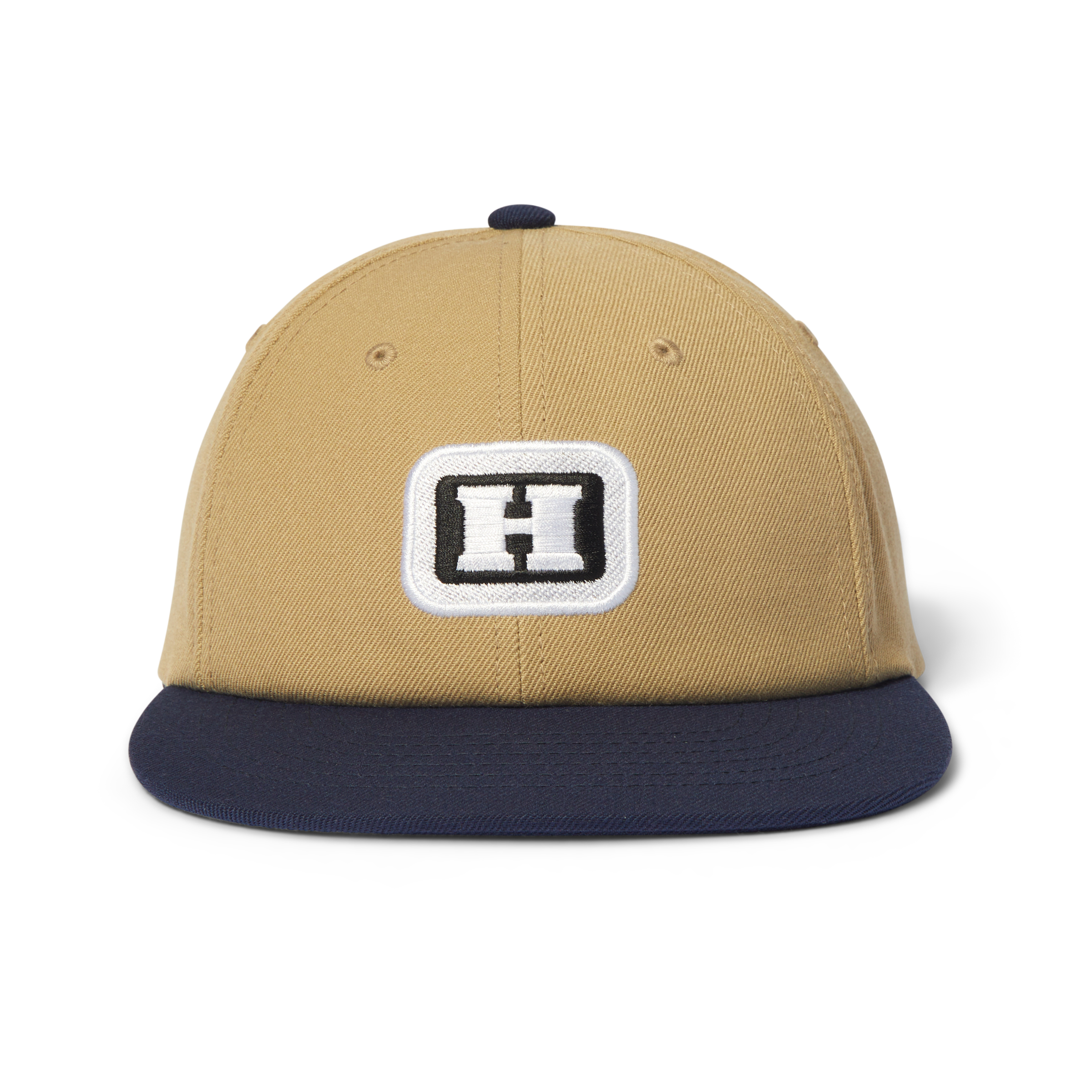 Serif H 6-Panel Snapback Hat - Image 5