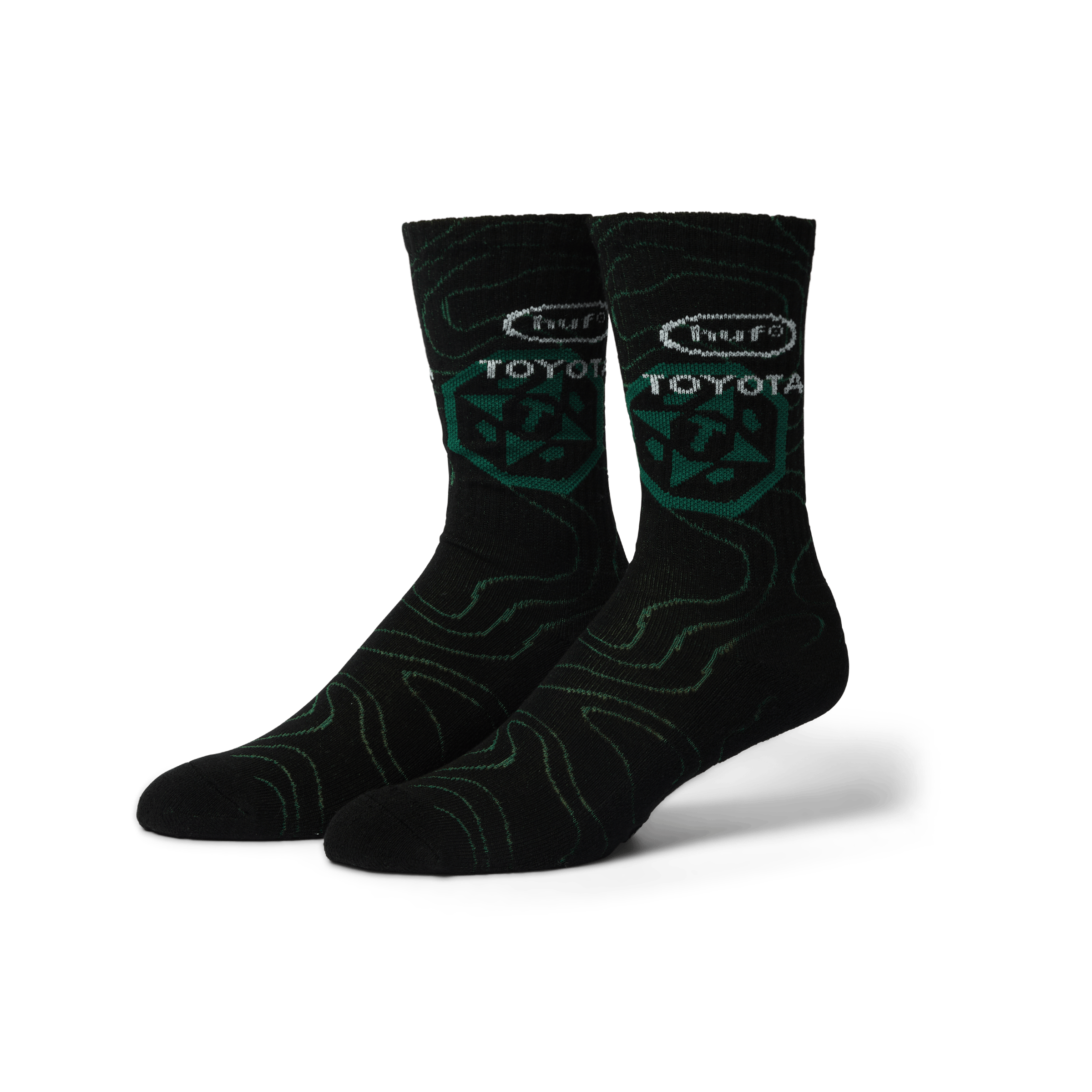 HUF x Toyota Trailhunter Topography Socks